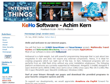 Tablet Screenshot of keho-software.com